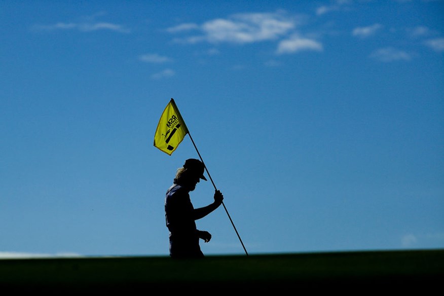 Golfers will be allowed to remove the flag again.