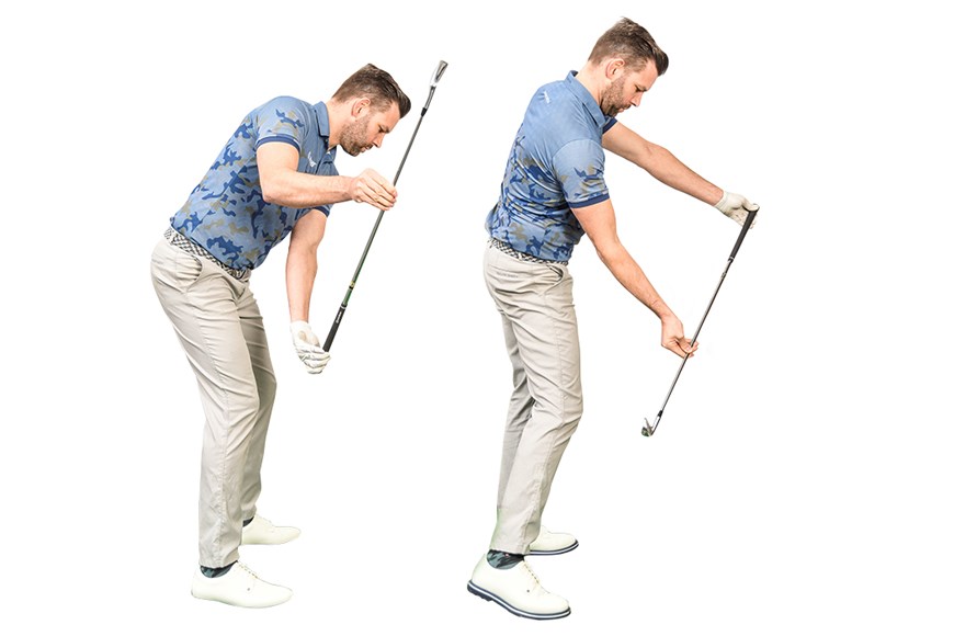 Lead Arm Pull vs. Trail Arm Push - Golf Swing Basics - IMPACT SNAP 