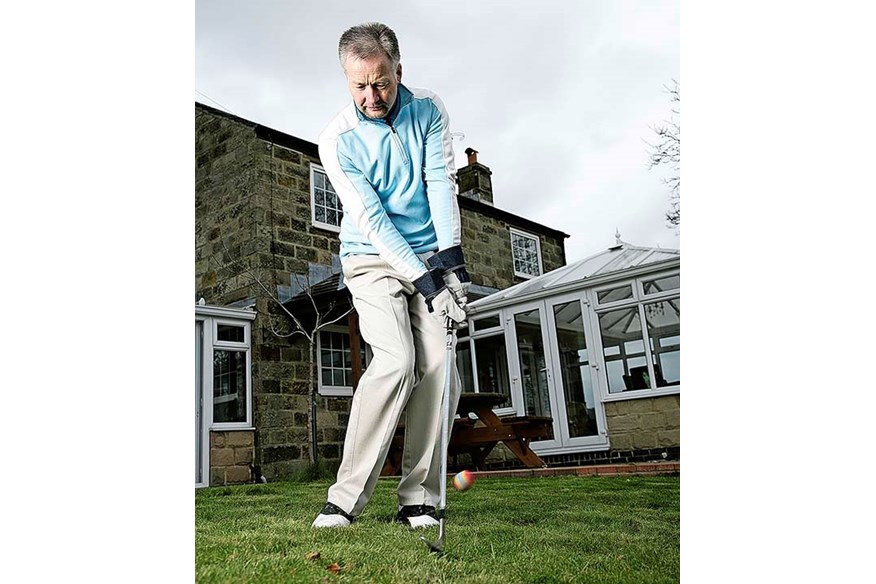 Gardening gloves can help you quieten your hands during chipping