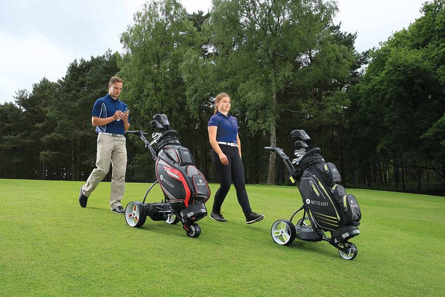 Many of the best electric golf trolleys have downhill breaking systems