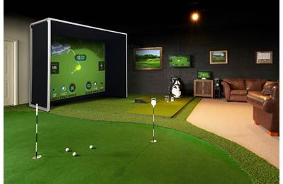 Home golf simulator