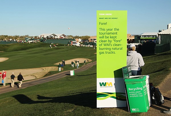 Golf tournaments like the Phoenix Open are now zero waste