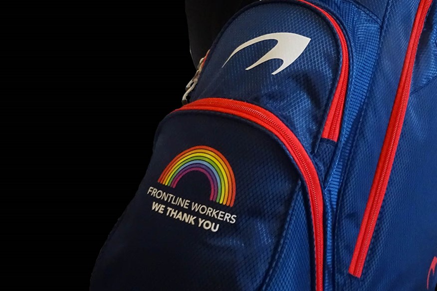 The new Benross golf bag shows support for frontline workers