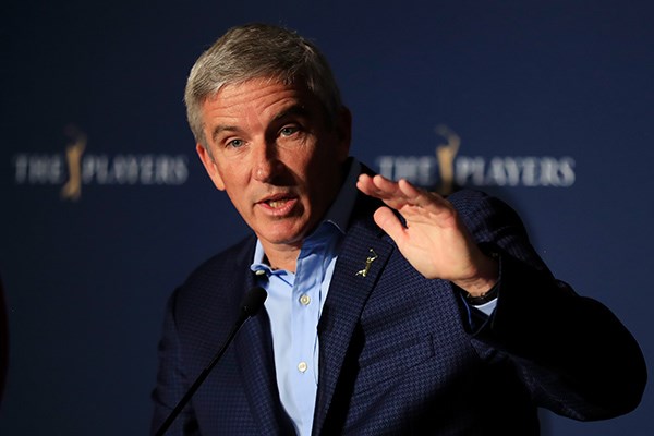 PGA Tour commissioner Jay Monahan hopes golf can be played safely despite the ongoing Coronavirus pandemic.