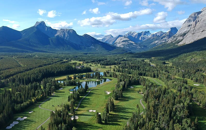 Kananaskis Golf Club has an incredible backdrop.