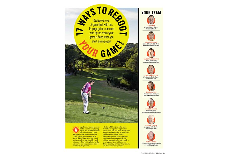 Tips from leading golf coaches will get your game in shape