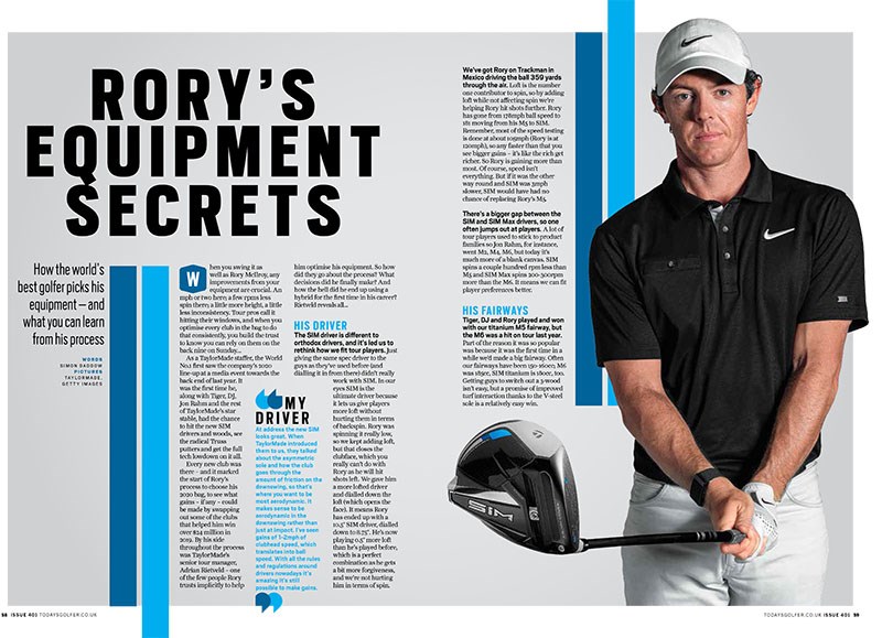 How Rory McIlroy chooses what goes in his golf bag