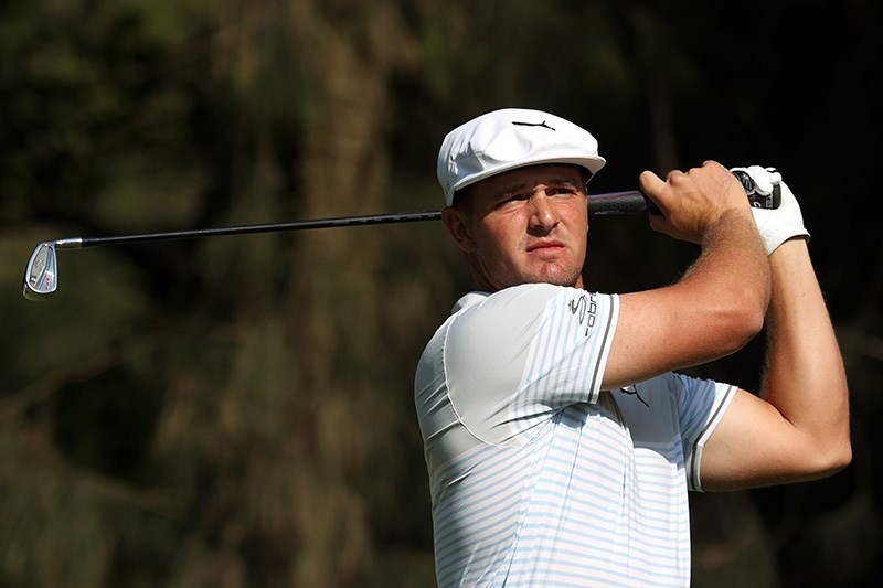 Bryson DeChambeau's irons are all the length of a 7-iron.