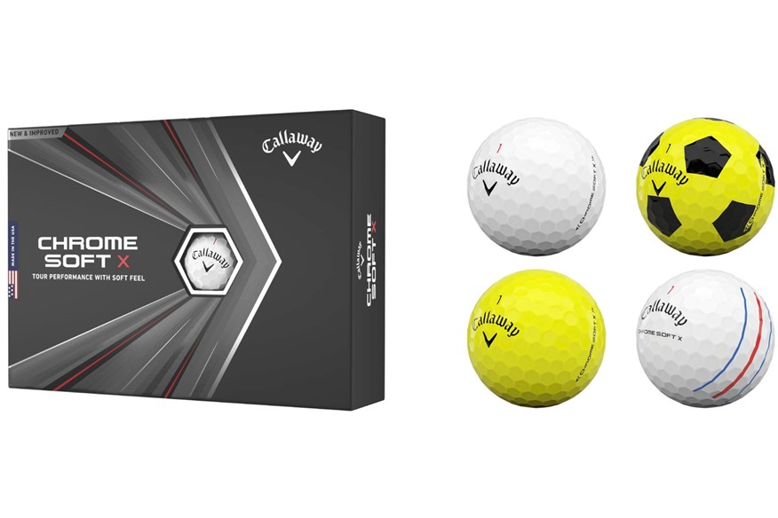 Callaway Chrome Soft X golf ball