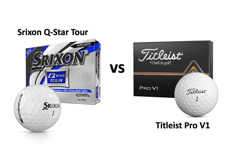 Titleist Pro V1 & Srixon Z-Star IV セット Titleist Pro V1x vs Srixon Z Star XV for Fast Swing Speed