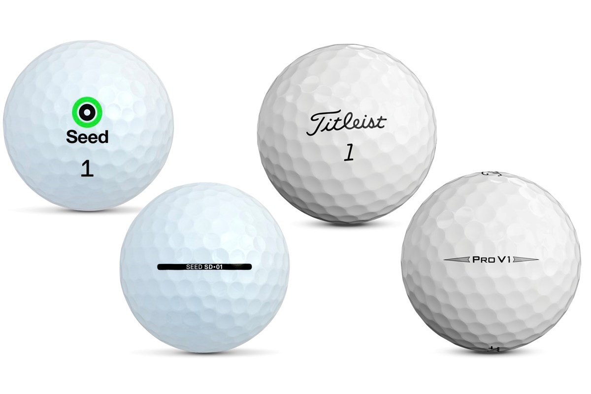 Seed vs Titleist Pro V1 golf balls | Today's Golfer