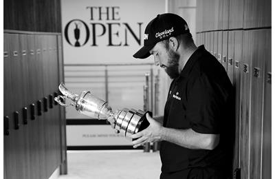 en Champion Shane Lowry with the Claret Jug