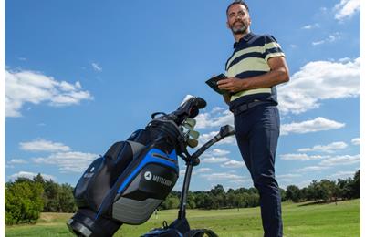 A Motocaddy trolley has helped revive Zane Scotland's golf career