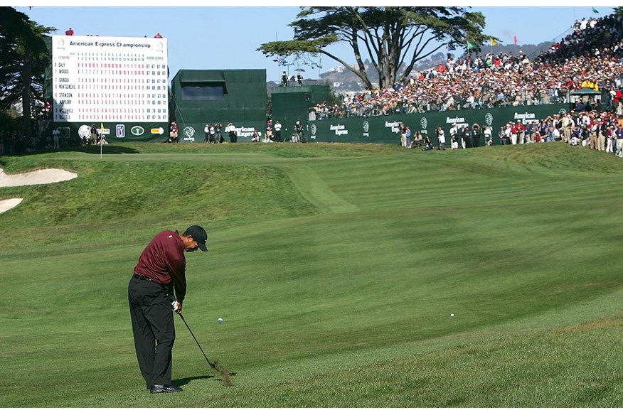 Tiger won the WGC-American Express Championship at TPC Harding Park in 2005.