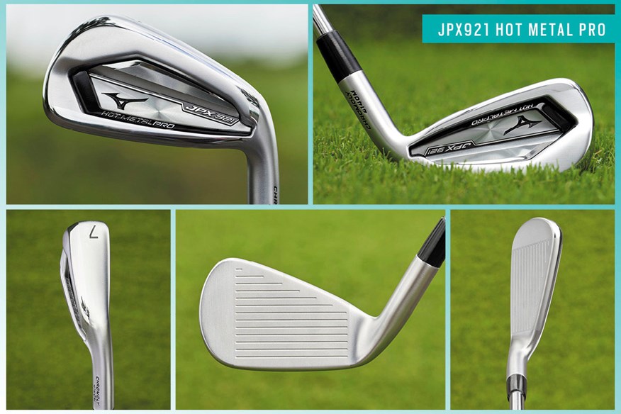 Mizuno JPX921 Hot Metal Pro irons.