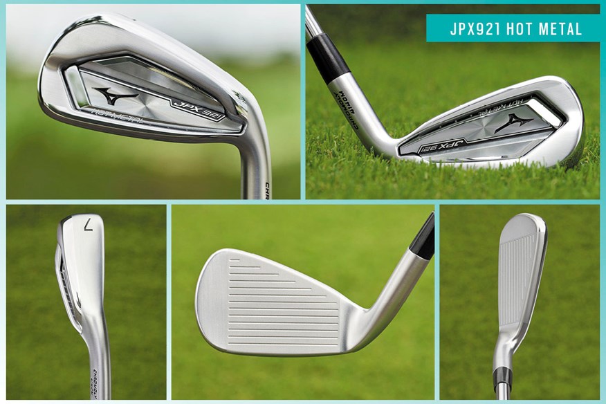 Mizuno JPX921 Hot Metal irons.