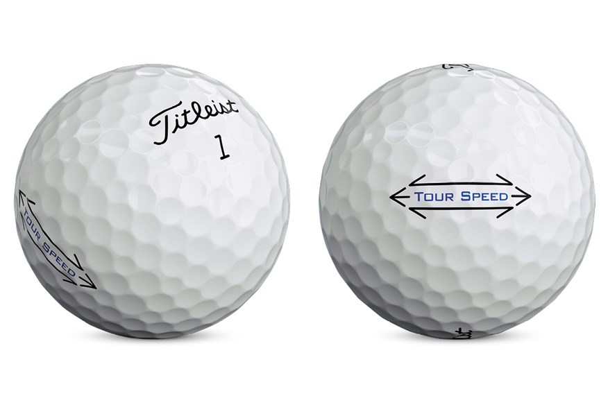 Titleist's new Tour Speed ball is a completely new design.