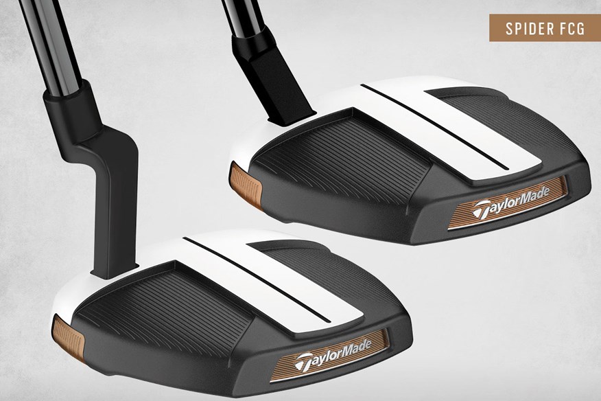 TaylorMade's Spider FCG putter has three hosel options.