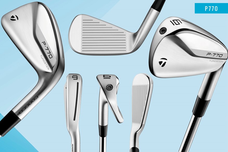 TaylorMade P770 irons are aimed at seven-handicappers and below.