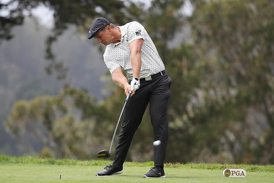 Bryson DeChambeau enjoyed an excellent moving day at Harding Park.