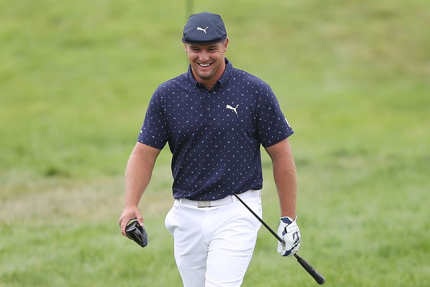 Bryson DeChambeau broke his driver at the PGA Championship.