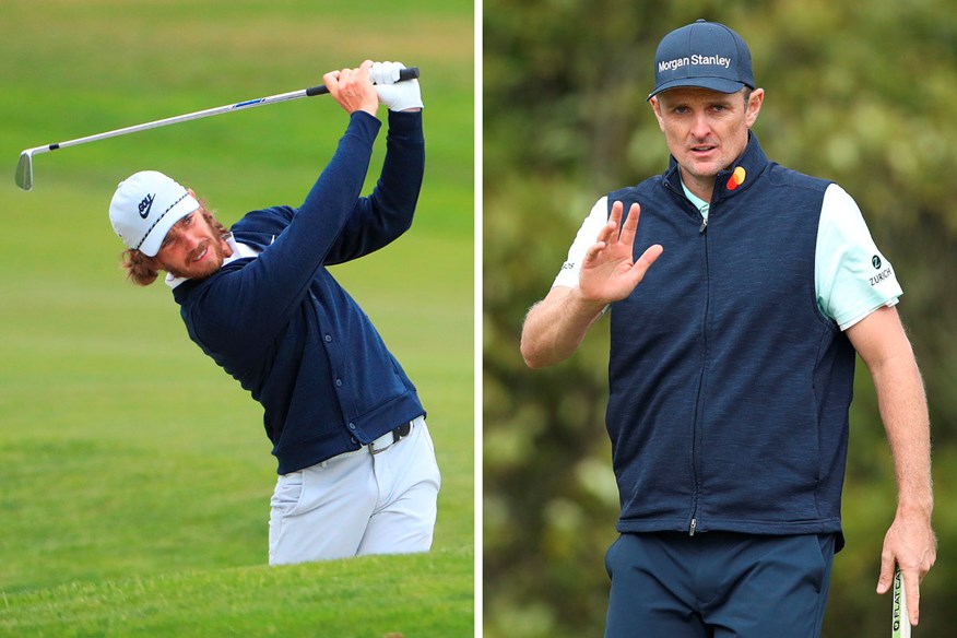 Tommy Fleetwood and Justin Rose are in the hunt at the US PGA Championship.