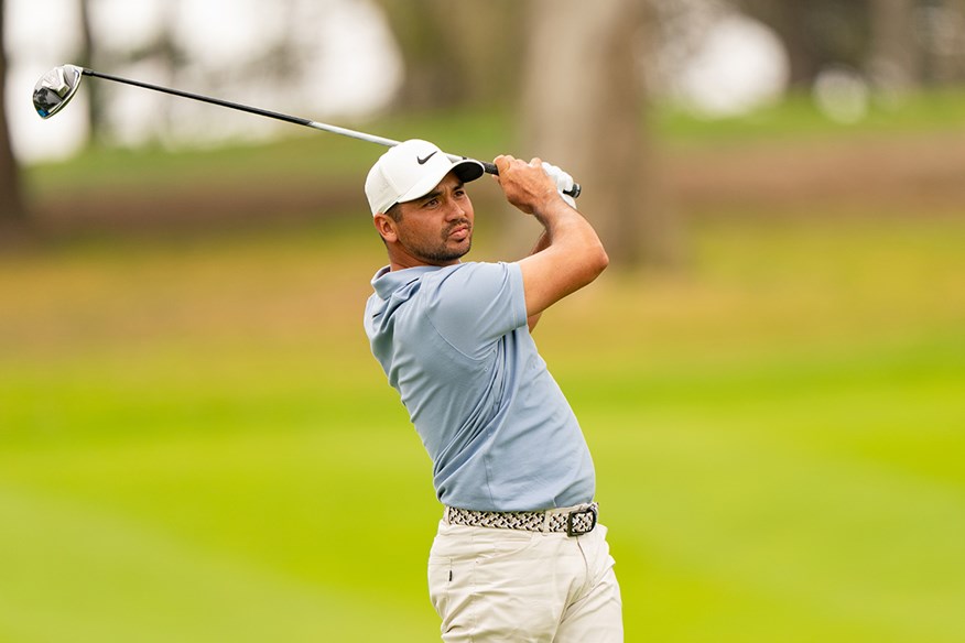 Jason Day co-leads the PGA Championship.