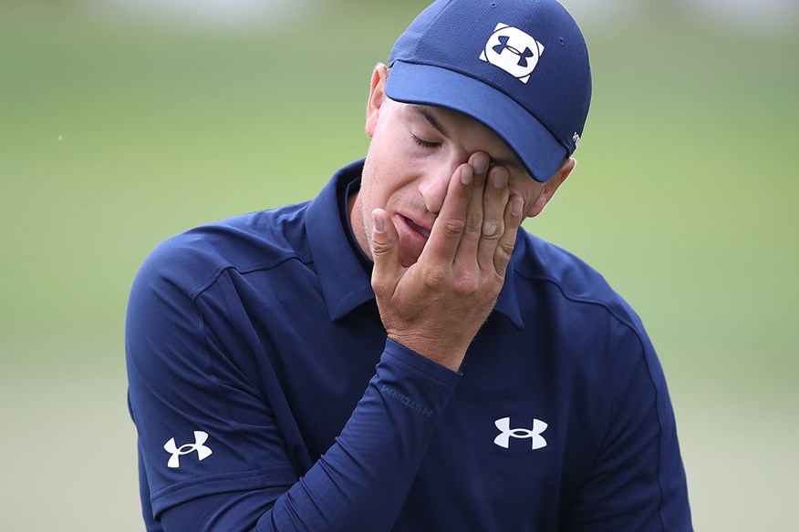 Jordan Spieth Career Grand Slam hopes took a blow.