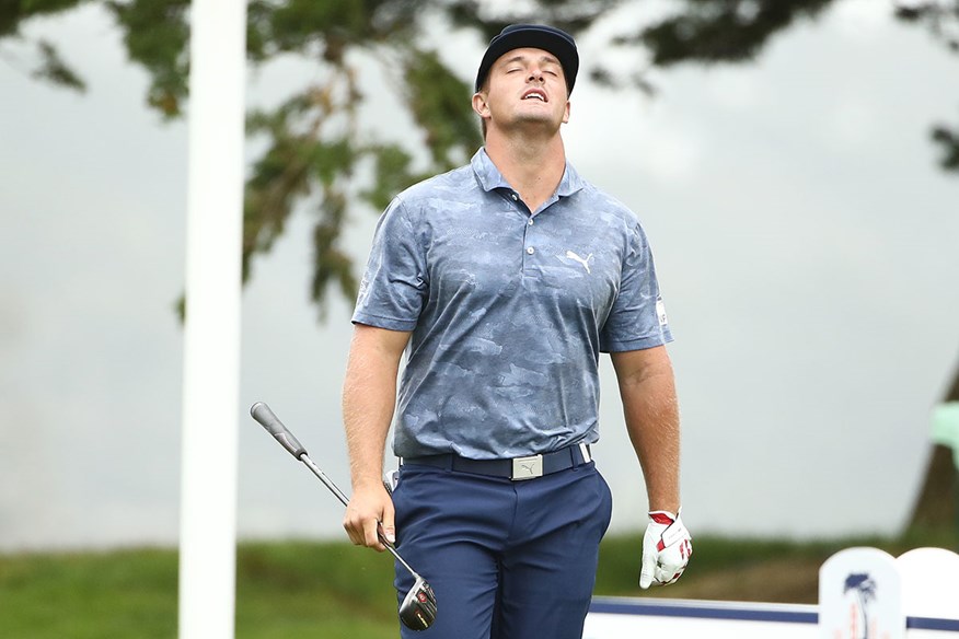 Bryson DeChambeau looked on track to win his first Major.