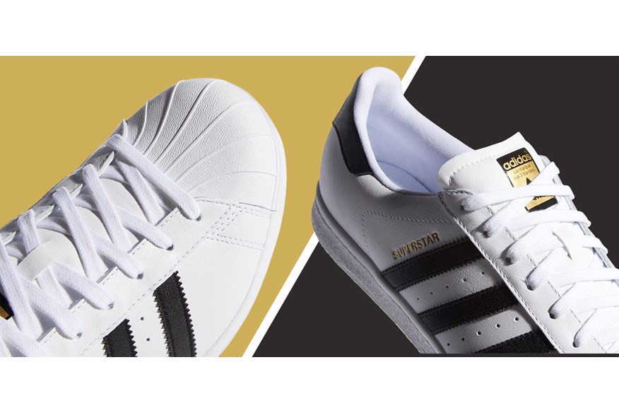 The Adidas Superstar golf shoe will cost £84.99.