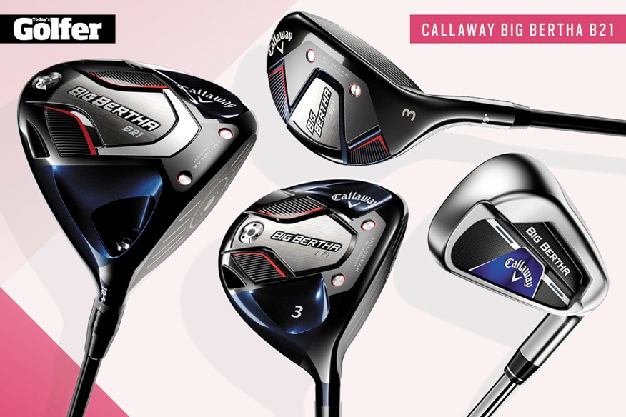 Callaway Big Bertha B21 golf clubs.