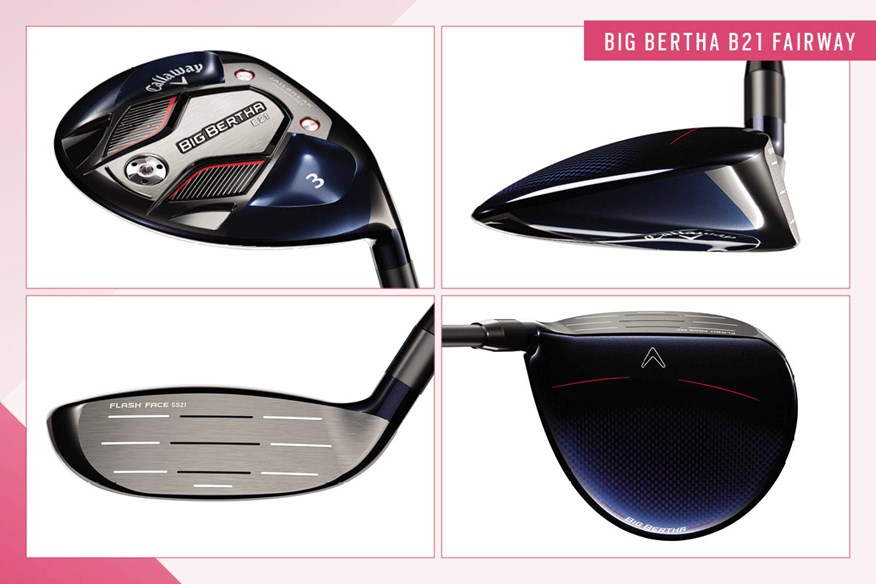 Callaway Big Bertha B21 fairway wood.