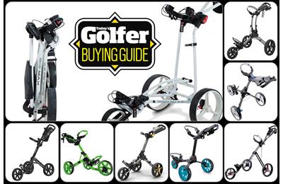 We review the best golf push trolleys