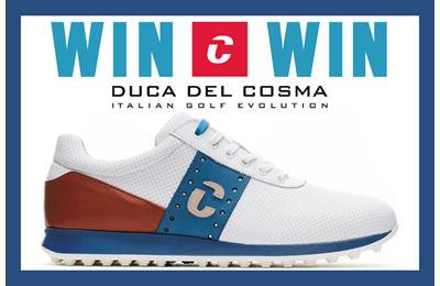 Duca Del Cosma Belair golf shoes look great on and off the course.