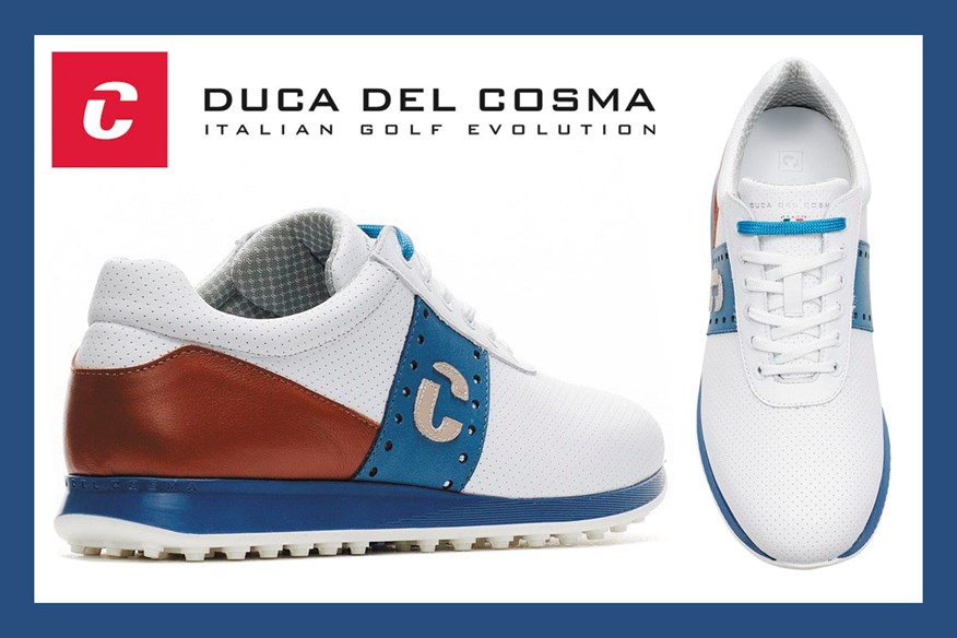 Duca Del Cosma Belair golf shoes are made using Nappa leather.