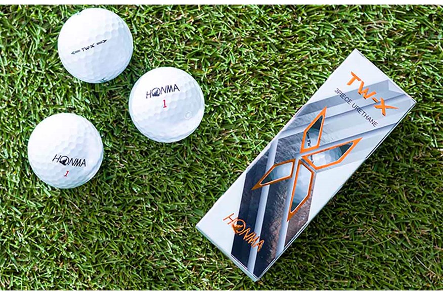 Honma's TW-X golf ball.