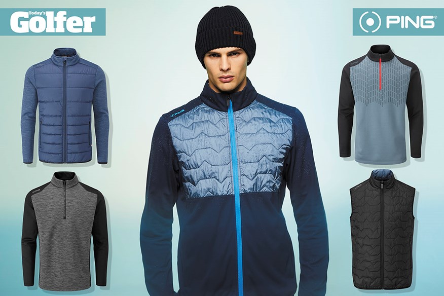 Ping's new autumn-winter men's apparel range.