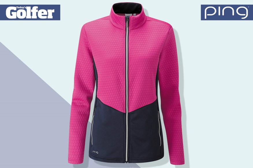 Ping Florrie women's golf fleece jacket.