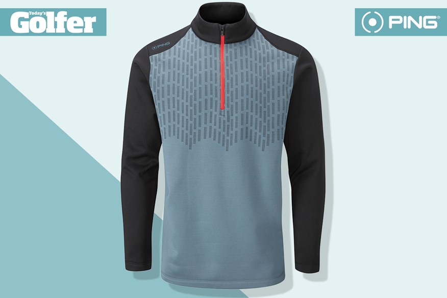 Ping Nordic men's half-zip golf mid-layer.