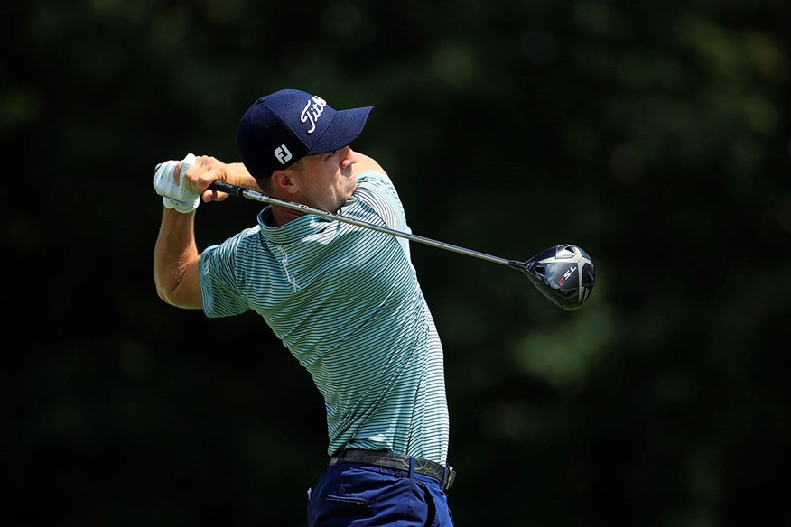 Justin Thomas' distance defies his size.