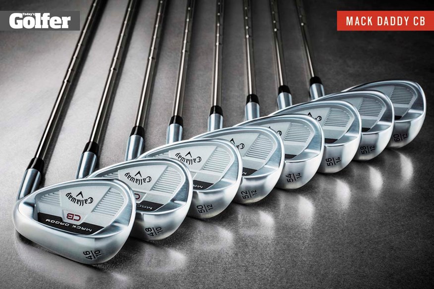 The Callaway Mack Daddy CB wedge is available from 46º-60º.