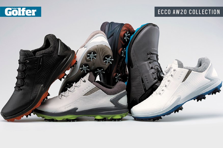 ECCO's AW20 golf shoe collection.