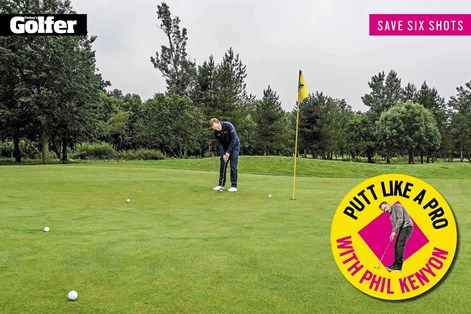 Drill No.1 - Hole 100ft-worth of putts. Drill No.1 - Hole 100ft-worth of putts.