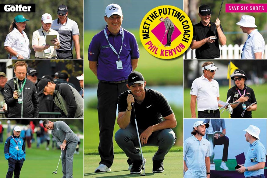 Phil Kenyon works with many of the world's best golfers..