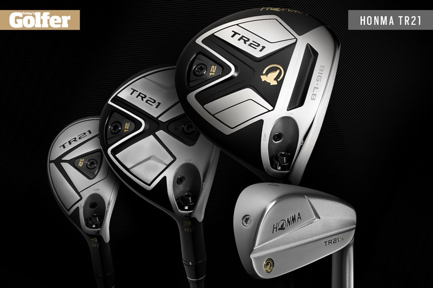 The new Honma TR21 fairway wood, hybrid and irons.