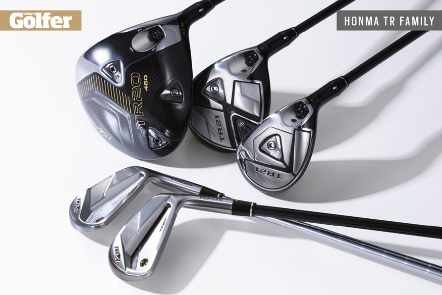 Honma's TR (Tour Release) family of golf clubs.