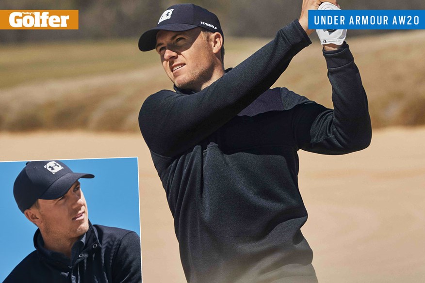 Jordan Spieth in Under Armour's Sweaterfleece.