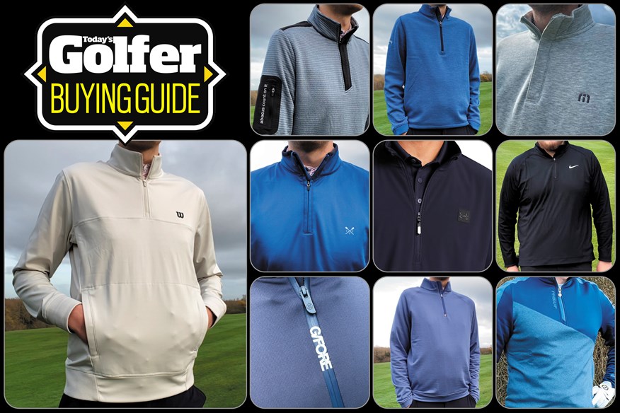 Best golf quarter zip sale