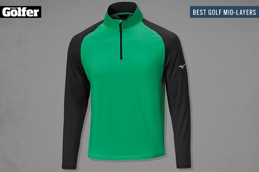 Mizuno's Quick Dry Breeze Quarter Zip is one of the best golf mid-layers.