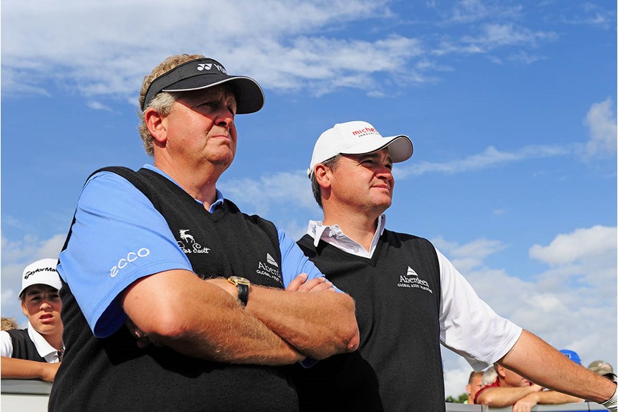 Paul Lawrie always struggled when playing with Colin Montgomerie.